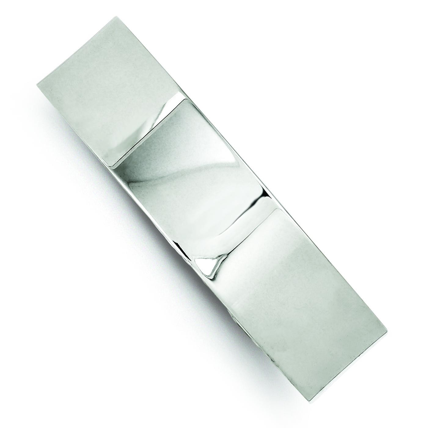 14.75mm Fancy Cuff Bangle Bracelet in Sterling Silver