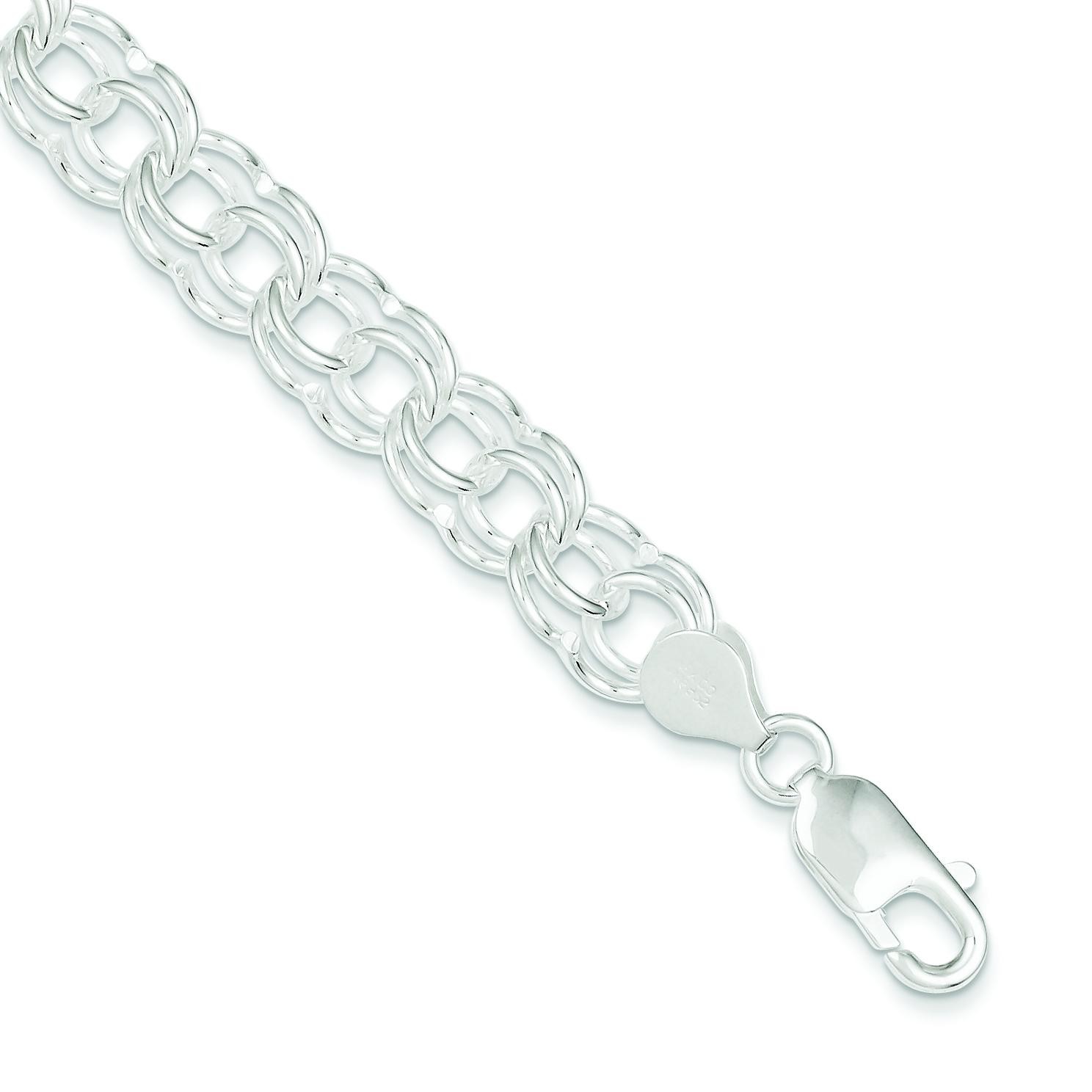 Charm Bracelet in Sterling Silver