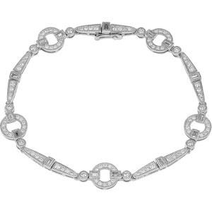 Diamond Bracelet in 14k White Gold (1.625 Ct. tw.)