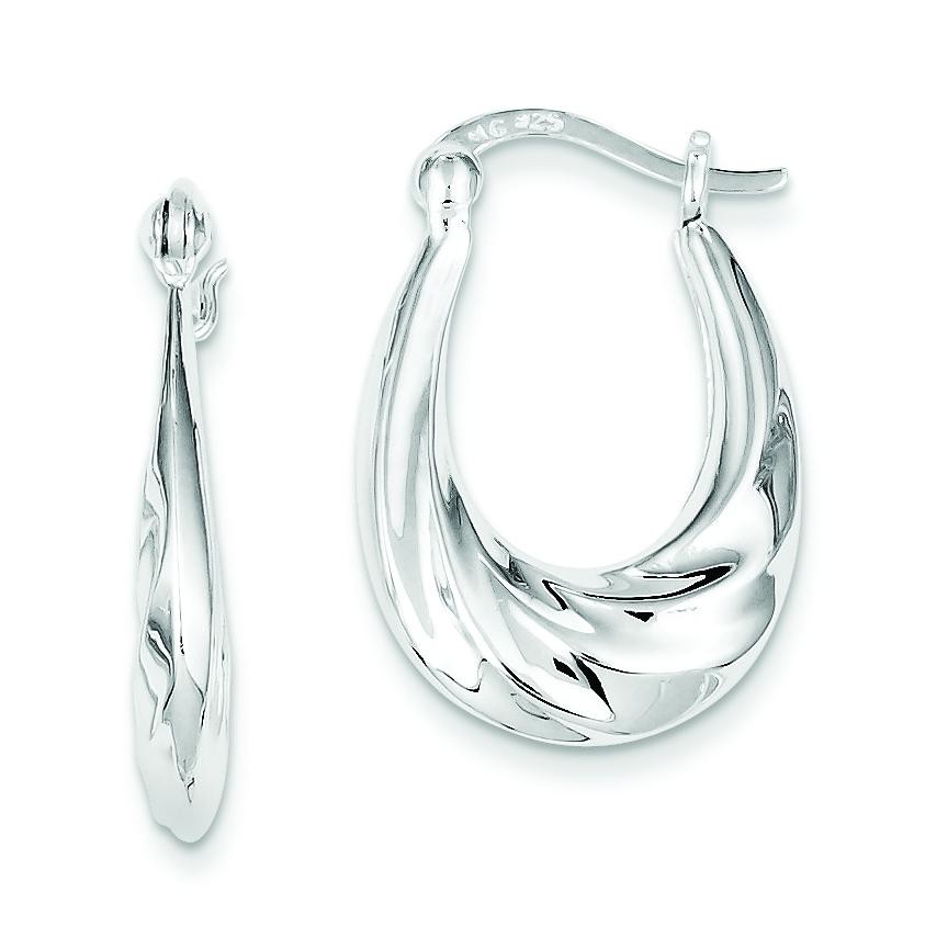 Hoops Earrings in Sterling Silver
