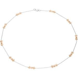 Diamond Fashion Necklace in 14k Two-tone Gold (0.16 Ct. tw.) (0.16 Ct. tw.)