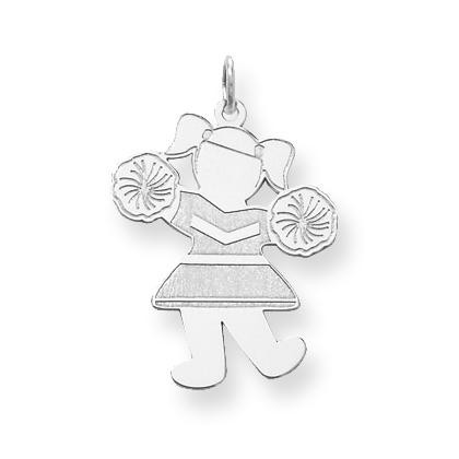 Hip Hooray Cuddle Charm in Sterling Silver