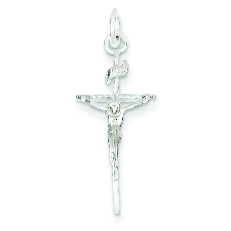 INRI Crucifix in Sterling Silver