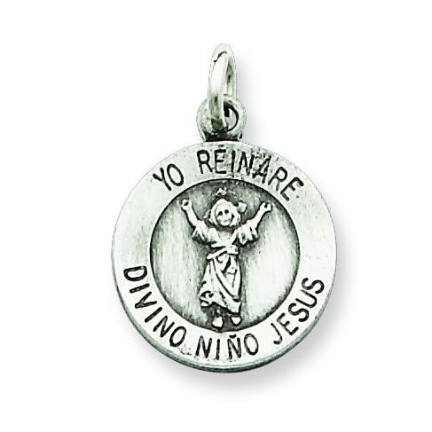 Divino Nino Medal in Sterling Silver