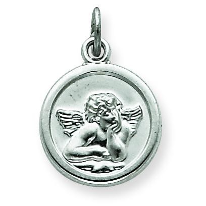 Angel Medal in Sterling Silver