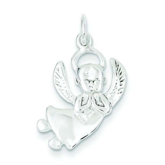 Angel Charm in Sterling Silver