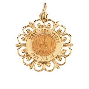 Altagracia Holy Family in 14k Yellow Gold