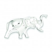 Elephant Pin in Sterling Silver