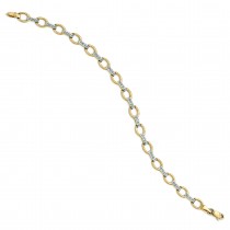 Link Bracelet in 14k Yellow Gold 