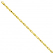 5mm Link Bracelet in 14k Yellow Gold