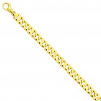 9.75mm Link Bracelet in 14k Yellow Gold