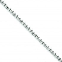 Diamond Tennis Bracelet in Sterling Silver