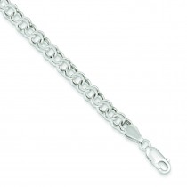 Charm Link in Sterling Silver
