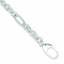 Open Link Bracelet in Sterling Silver