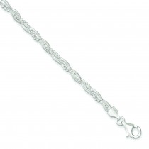 Fancy Braided Bracelet in Sterling Silver