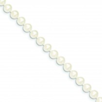 5.5mm Onion Cultured Pearl Bracelet in 14k Yellow Gold