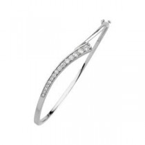 Journey Diamond Bracelet in 14k White Gold (0.75 Ct. tw.) (0.75 Ct. tw.)