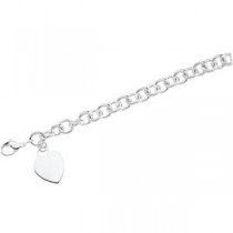Charm Bracelet in Sterling Silver