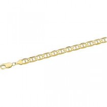 Anchor Chain Bracelet in 14k Yellow Gold