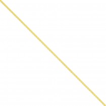 14k Yellow Gold 7 inch 2.00 mm Bismark Flat Chain Bracelet