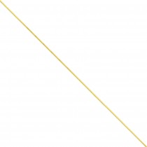 14k Yellow Gold 7 inch 1.20 mm Octagonal Snake Chain Bracelet