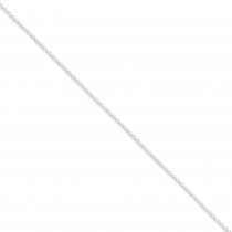 Sterling Silver 16 inch 1.50 mm  Rolo Choker Necklace