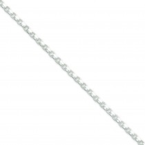 Sterling Silver 8 inch 3.50 mm Rolo Chain Bracelet