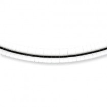 Sterling Silver 16 inch 6.00 mm Cubetto Fancy Choker Necklace