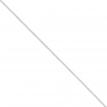 Sterling Silver 16 inch 1.15 mm Open Curb Choker Necklace