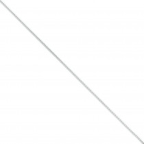Sterling Silver 16 inch 1.00 mm Round Franco Choker Necklace