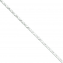 Sterling Silver 7 inch 3.00 mm  Snake Chain Bracelet