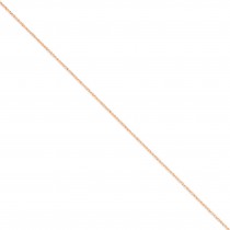 14k Rose Gold 16 inch 1.10 mm  Ropa Choker Necklace