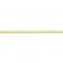 14k Yellow Gold 8 inch 3.00 mm Silky Herringbone Chain Bracelet