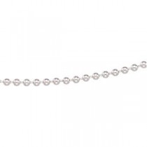 Sterling Silver 7 inch 3.00 mm  Bead Chain Bracelet