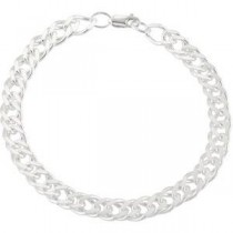 Sterling Silver 8 inch   Curb Chain Bracelet