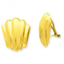 Non-pierced Fancy Earrings in 14k Yellow Gold