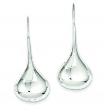 French Wire Dangle Earrings in Sterling Silver