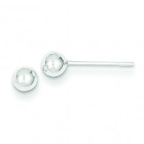 Ball Earrings in Sterling Silver