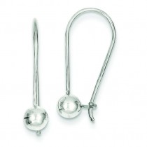 Ball Earrings in Sterling Silver