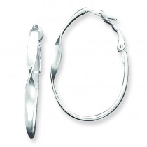 Clip Back Earrings in Sterling Silver