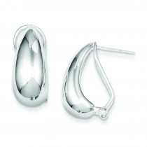 Clip-back Earrings in Sterling Silver