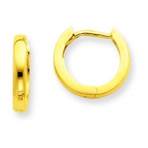 Hinged Hoop Earrings in 14k Yellow Gold