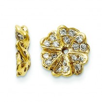 Diamond Earrings Jacket in 14k White Gold (0.56 Ct. tw.) (0.56 Ct. tw.)