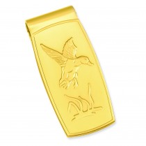 Flying Duck Hinged Money Clip in Non Metal