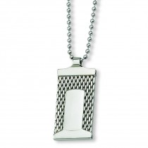Mesh Necklace in Stainless Steel