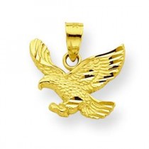 Eagle Charm in 10k Yellow Gold