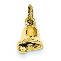 Wedding Bell Charm in 14k Yellow Gold