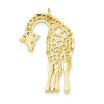 Giraffe Charm in 14k Yellow Gold