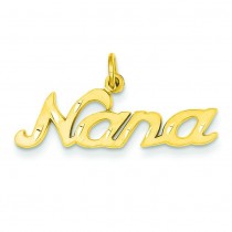 Nana Charm in 14k Yellow Gold