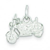 Motorcycle Charm in Sterling Silver